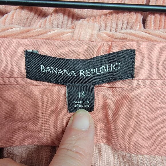 Banana Republic Rivoli Relaxed Wide Leg Corduroy pant 14 NWOT - Picture 7 of 8